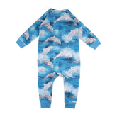 Pamuklu bebek tulumu (organik)